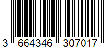 Barcode 3664346307017