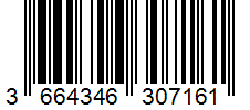 Barcode 3664346307161