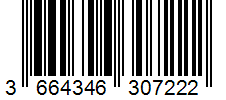 Barcode 3664346307222