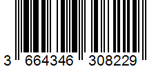 Barcode 3664346308229