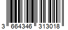 Barcode 3664346313018