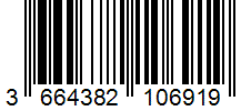 Barcode 3664382106919