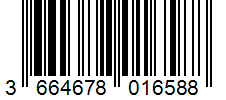 Barcode 3664678016588