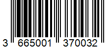 Barcode 3665001370032