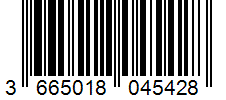 Barcode 3665018045428