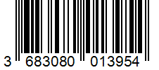 Barcode 3683080013954
