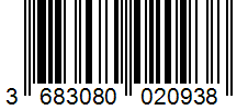 Barcode 3683080020938