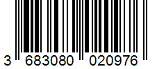 Barcode 3683080020976