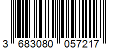 Barcode 3683080057217