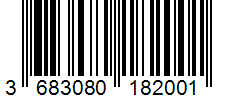Barcode 3683080182001