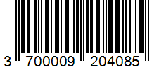 Barcode 3700009204085