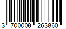 Barcode 3700009263860