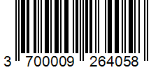 Barcode 3700009264058