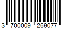 Barcode 3700009269077