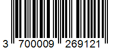 Barcode 3700009269121