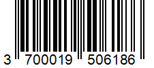 Barcode 3700019506186