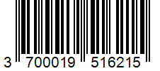 Barcode 3700019516215