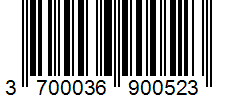 Barcode 3700036900523