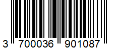 Barcode 3700036901087