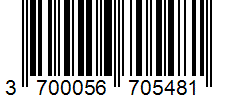Barcode 3700056705481