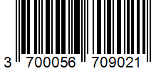 Barcode 3700056709021