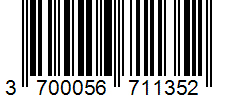 Barcode 3700056711352