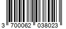 Barcode 3700062038023