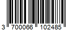 Barcode 3700066102485