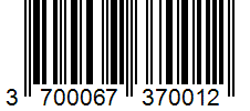 Barcode 3700067370012