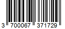 Barcode 3700067371729