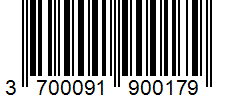 Barcode 3700091900179