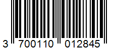 Barcode 3700110012845