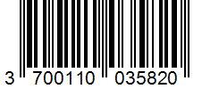 Barcode 3700110035820