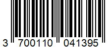 Barcode 3700110041395