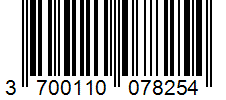 Barcode 3700110078254