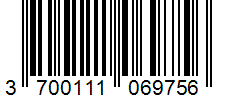 Barcode 3700111069756