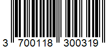 Barcode 3700118300319