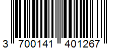 Barcode 3700141401267