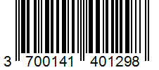 Barcode 3700141401298