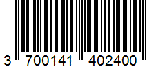 Barcode 3700141402400