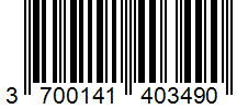 Barcode 3700141403490