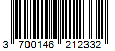 Barcode 3700146212332