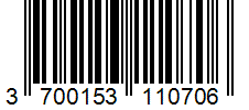 Barcode 3700153110706