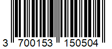 Barcode 3700153150504