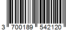Barcode 3700189542120