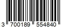 Barcode 3700189554840