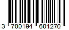 Barcode 3700194601270