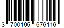 Barcode 3700195676116