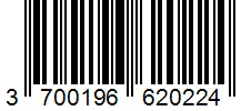 Barcode 3700196620224