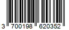 Barcode 3700198620352
